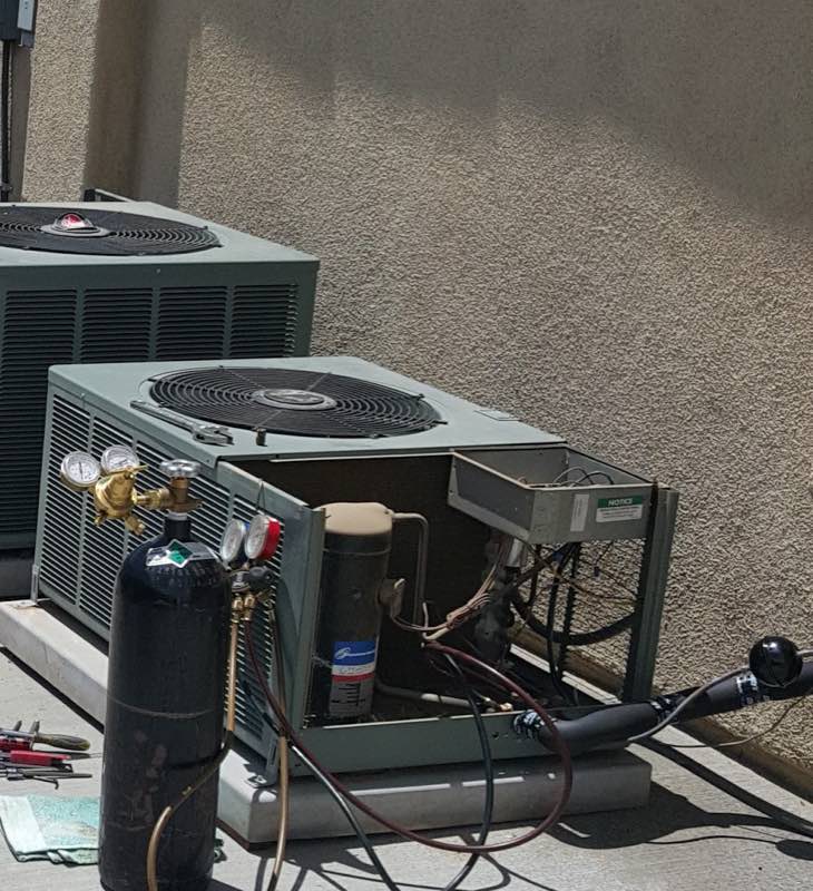 Aragon HVAC work photo